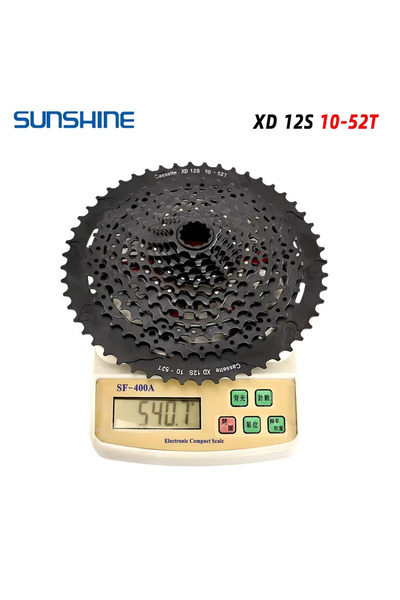 Choice1 XD 12S 10-52T Black SUNSHINE XD Cassette K7 12 Speed 50T Ultralight M...