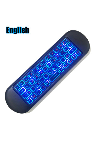 choice2 English-Backlight Remote Control Air Mouse Voice Gyroscope 7 Color Ba...
