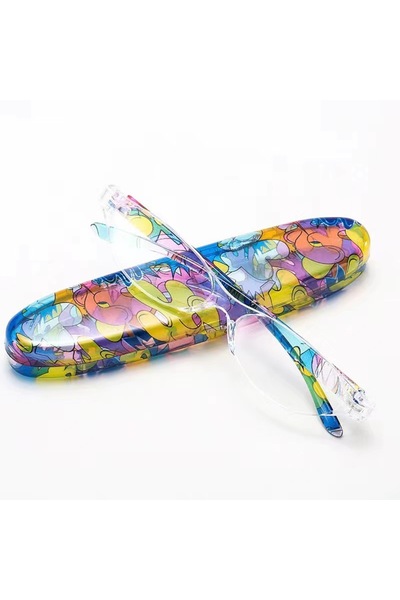 Choice +200 Blue Box Presbyopia Glasses Fashionable and Portable Women's Read...