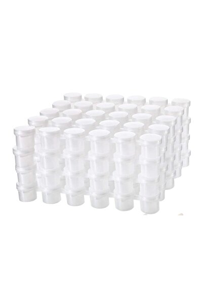 Choice 20pcs 5ml 17cm Empty Paint Pots Strips DIY with Lid Lightweight Empty ...