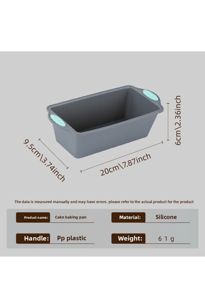 Choice5 4 High-temperature resistant silicone cake mold, chiffon cookie, toas...