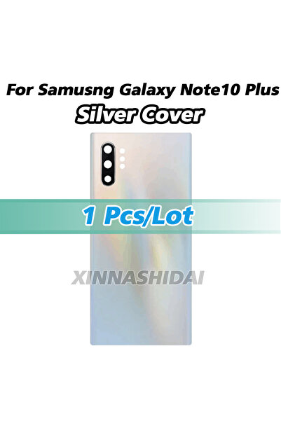Choice3 1pcs silver cover Cover For Note 10 Plus N975 N9750 Battery Back Cove...