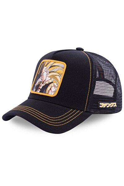 Choice39 Bandai GOTENKS BLACK New Dragon Ball Son Goku Cap Summer Travel Peak...
