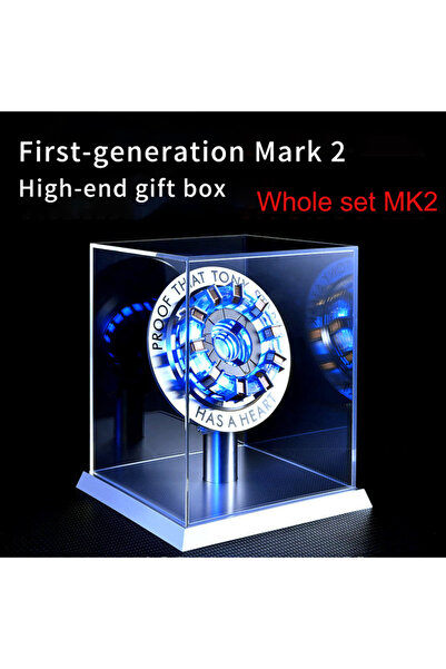 Choice MK2-Whole set Superhero 1:1 Cosplay Tony Stark Arc Reactor Heart Of Ma...