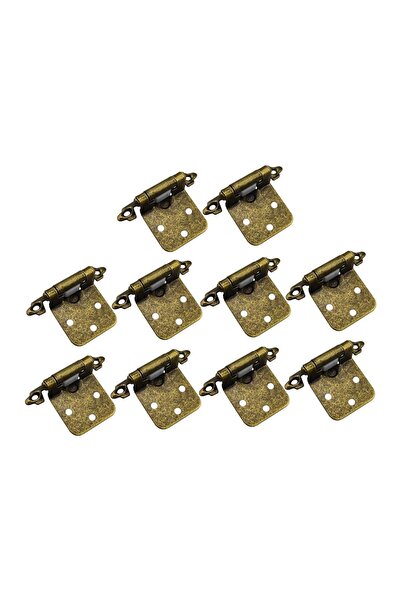 choice2 Antique Bronze 10Pcs Self Closing Hinges Soft Close Heavy Duty Face M...