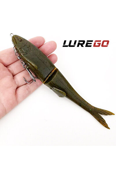 Choice 12cm White 120mm 170mm Soft Swimbait Fishing Lure Slow Sinking Wobbler...