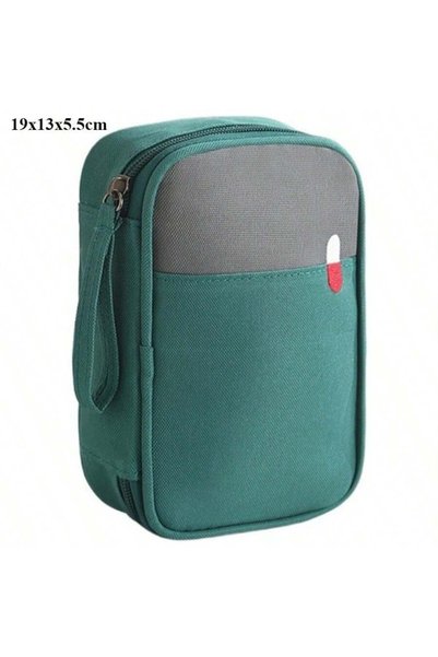 Choice 1pcs Green M Medical Bag Portable Travel First Aid Kit Waterproof Larg...