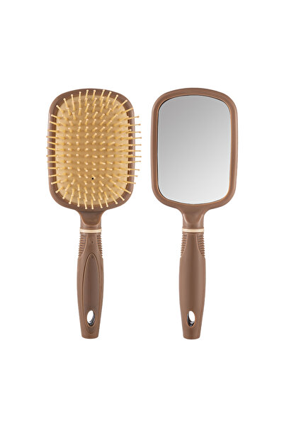 Choice1 1Pcs Coffee Color 1 White and Coffee-Colored Air Cushion Comb with a ...