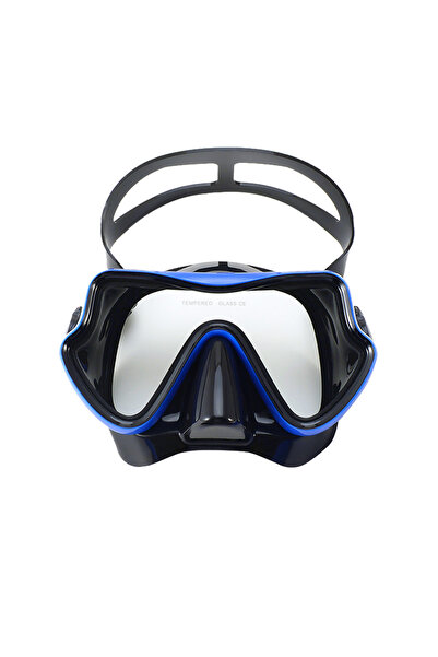 Choice Black RoyalBlue Diving Mask Swimming Goggles Scuba Snorkel Silicone Sk...