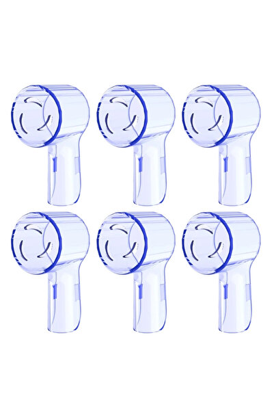 Choice 6pcs-blue 6pcsPortable Electric Toothbrush Head Protective Cover for T...