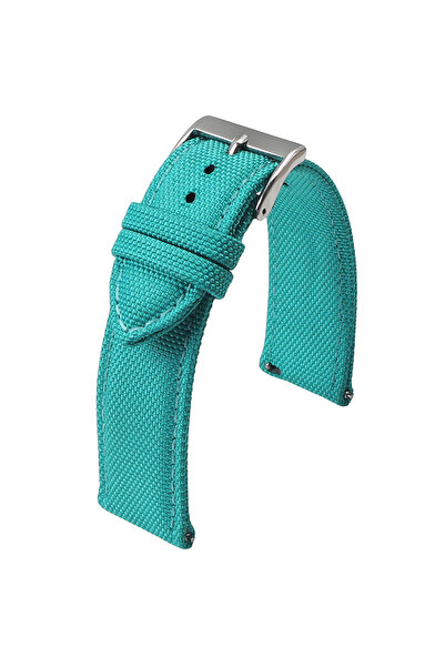 Choice 20mm TEAL BLUE Genuine Sailcloth Watch Band 18mm 19mm 20mm 21mm 22mm 2...