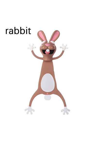 Choice --rabbit Creative Stationery Bookmarks 3D Stereo Cartoon Marker Animal...