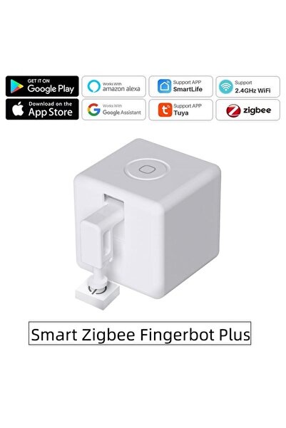 Choice Zigbee White Zigbee Smart Fingerbot Plus Switch Button Pusher Touch Ar...