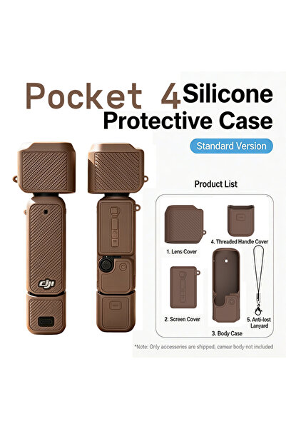 Choice3 For Pocket 4 Without Base Pocket 4 Silicone Cover Protective Case Len...