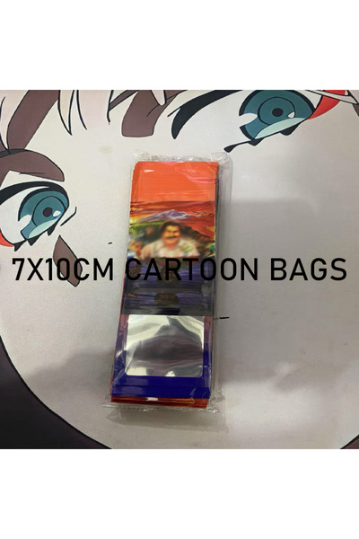Choice19 50pcs pattern8 Aluminium Coating Candy Cookies Storage Bag Coffee Se...