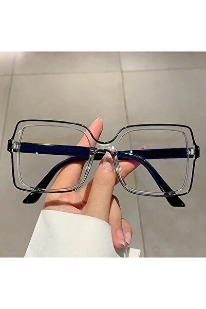 choice2 black The New Style Retro Box Personality Bump Color Anti-blue Optica...