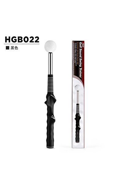 Choice black Golf Retractable Swing Practice Stick Indoor Golf Sound Assistan...