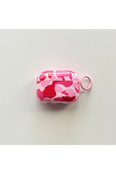 Choice20 For AirPods Pro 2 Pink Fashion Creative Personality Colorful Camoufl...