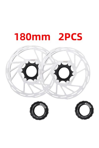 Choice 180mm 2Pcs IIIPRO Bicycle Center Lock Bicycle Brake Rotor 140mm/160mm/...