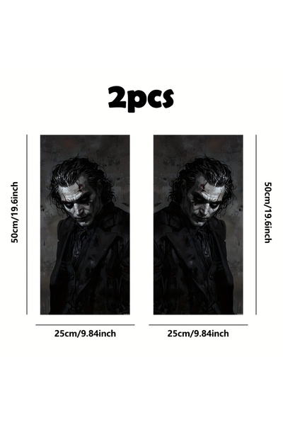 Choice 2PCS 2-piece AHPAINTING Car B-pillar Stickers - Scratch resistant self...