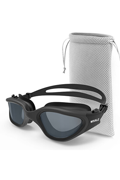 Choice Black Grey Polarized Swimming Goggles for Adult Anti-Fog UV Protection...
