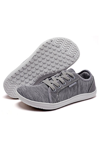 choice2 43 GRAY HOBIBEAR Minimalist Barefoot Shoes Unisex Zero Drop Sole Wide...