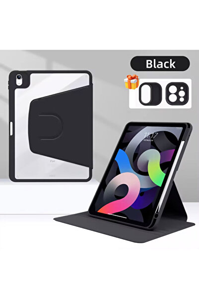 Choice14 iPad mini 6 Black 360° Rotation iPad Case for 2024 Air 11 13 M2 Pro ...