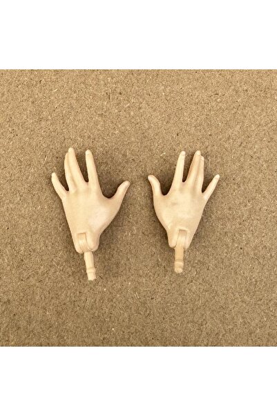 Choice One Size 25 1/6 Original Monster Doll Replacement Hands And Arms White...