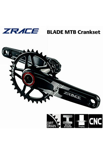 Choice BSA 38T 170mm ZRACE BLADE 1 x 10 11 12 Speed Crankset Eagle Tooth for ...