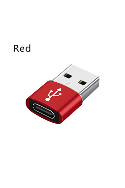 Choice Red USB 3.0 to USB C 3.1 Adapter Mini Hi-Speed USB Type C Female to US...