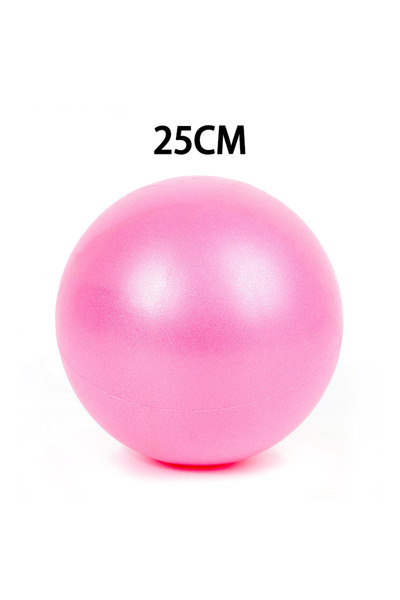 Choice1 pink-25CM 25cm Pilates Ball Explosion Proof Yoga Core Ball Indoor Bal...