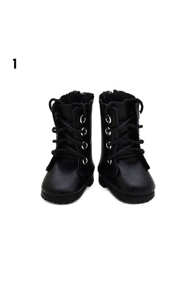 Choice Black 4.5*2.3*5cm Doll Fashion Shoes Female Doll Boots Fit for 1/6 BJD...