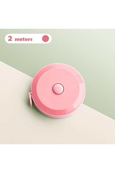 Choice Pink 2 Meter Soft Tape Measure Scale Body Sewing Flexible Tailor Ruler...