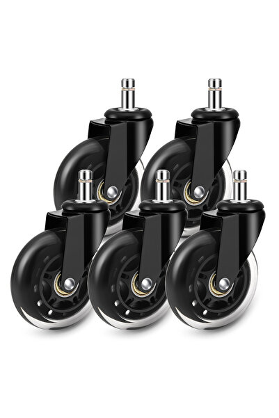 Choice 11MM 5PC 1/5PCS Swivel Caster Wheels 3 Inch Office Chair Caster Wheels...