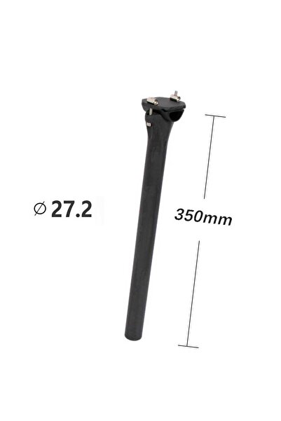 Choice 27.2x350mm elitaone Carbon Seat post MTB/Road Bike Seatposts Ultraligh...