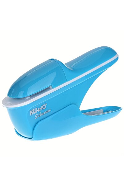 Choice SKY BLUE Hand-held Mini Safe Stapler without Staples Staple Free Stapl...