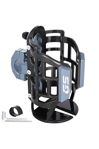 Choice7 حامل أكواب باللون الرمادي لدراجات بي ام دبليو R1300gs R1250gs R1200gs...