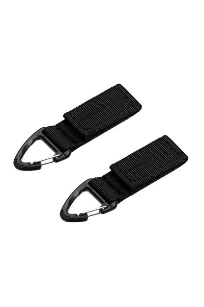 Choice Black 2pcs 1/2/3Pcs Tactical Hanging Key Hook Clip Clamp Buckle Nylon ...