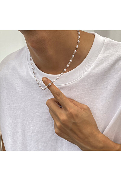 Choice White S01 Small Imitation Pearl Beads Chain Short Choker Necklace for ...