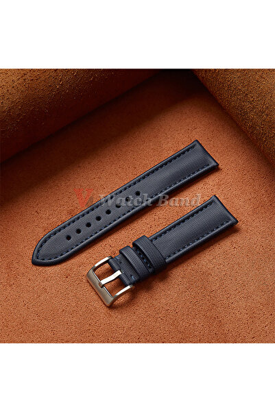 Choice8 21mm Blue Genuine Sailcloth Watch Band Premium Sailcloth Strap 18mm 1...
