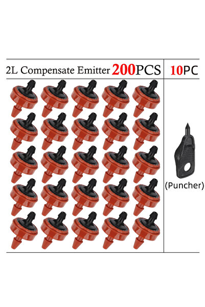 Choice1 MX200pcs-2L 20-200PCS 2L 4L 8L Pressure Automatic Compensating Drippe...