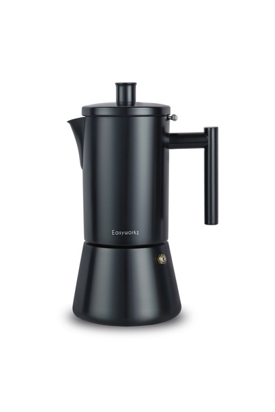 Choice8 200ml Easyworkz Diego Stovetop Espresso Maker Stainless Steel Italian...