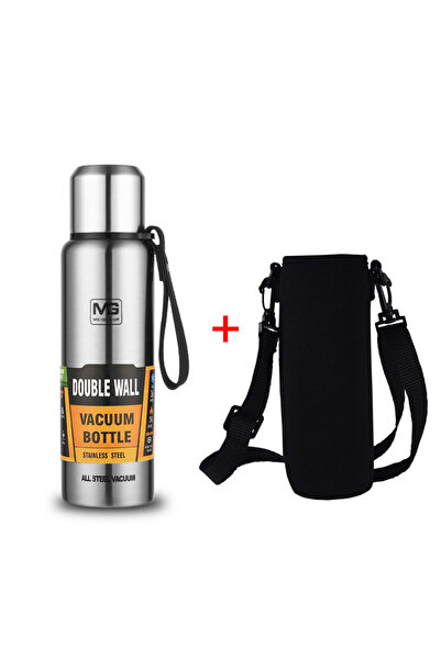 Choice 750ml Silver with bag UPORS Large Capacity Stainless Steel Thermos Por...