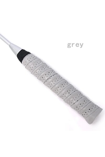 Choice grey 1pc Sweat-Free Anti-Slip Over Grip for Tennis and Badminton Racke...