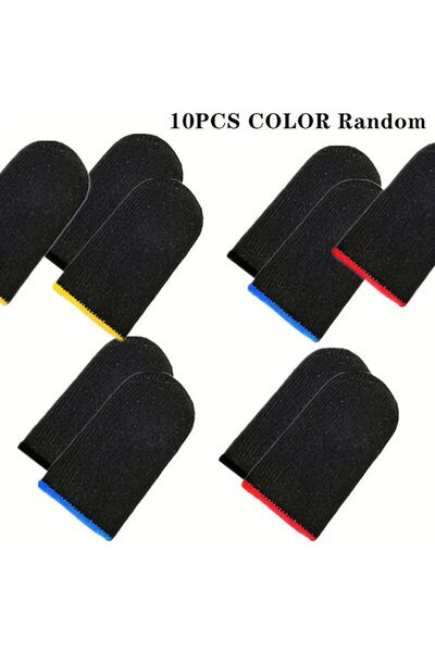 Choice 10PCS Mobile Game Fingertip Gloves For PUBG Gamer Sweatproof Anti-slip...