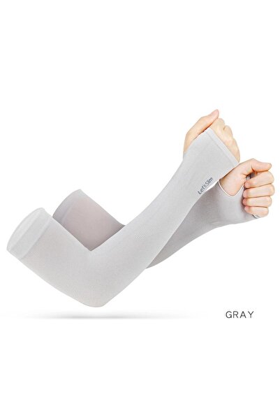 Choice6 BingXiu-Gray UV Solar Arm Sleeves Woman Men Cycling Fingerless Gloves...