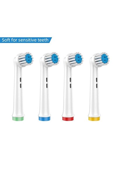 Choice1 EB17-XS 4PCS Dupont Bristle Electric Toothbrush Heads Whiten Teeth/Da...