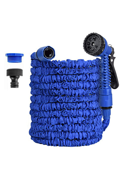 Choice12 25ft Blue 25FT-200FT Garden Hose Expandable Magic Water Pipes Home G...