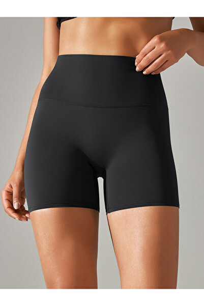 Choice M Black Women Sports Short Yoga Legging Shorts Squat Proof High Waist ...