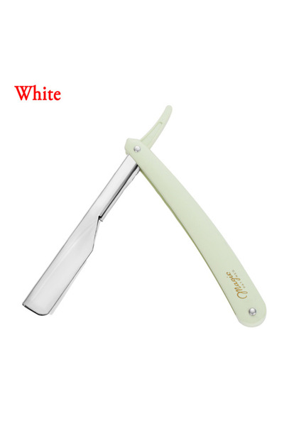 Choice1 WHITE Folding Portable Manual Razor Hairdressing For Beginners Suitab...